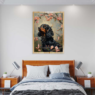 Gardens Grace: The Long-haired Dachshunds