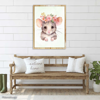 Mouse Flower Crown