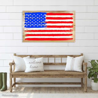 Distressed American Flag