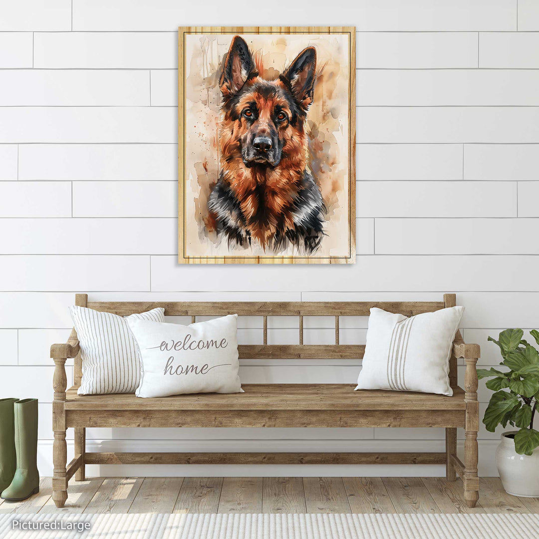 Axel the German Shepherd