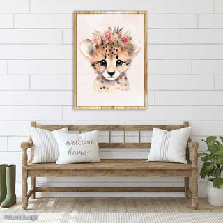 Cheetah Flower Crown