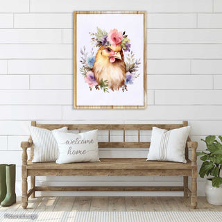 Chicken Flower Crown