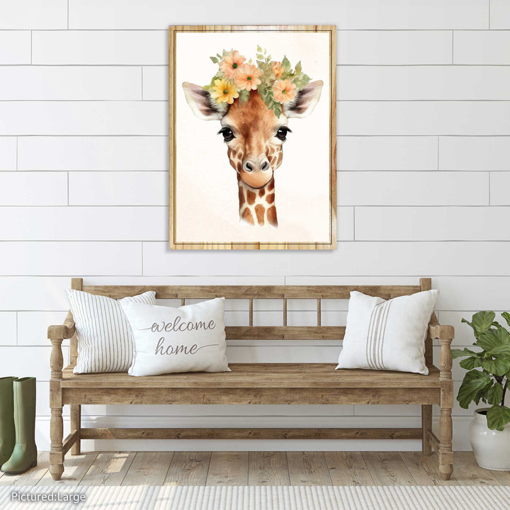Giraffe Flower Crown