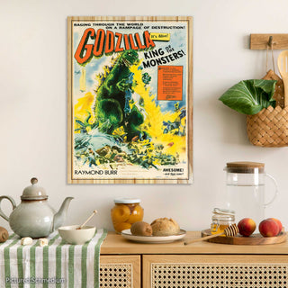 Godzilla 1956 Vintage Movie Poster