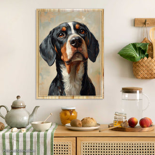 Bluetick Coonhound: Those Thoughtful Eyes