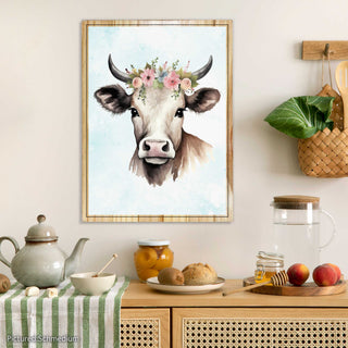 Cow Flower Crown