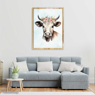 Cow Flower Crown