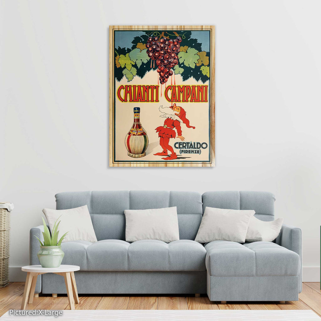 Chianti Campani Italy (1939) Vintage Ad