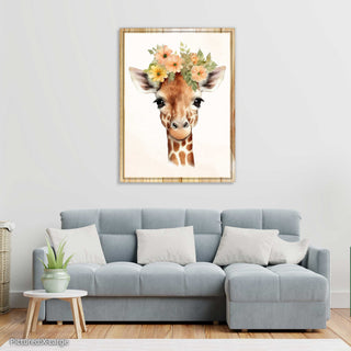 Giraffe Flower Crown