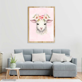 Sheep Flower Crown