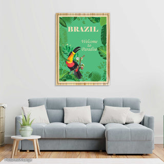 Brazil Travel Poster