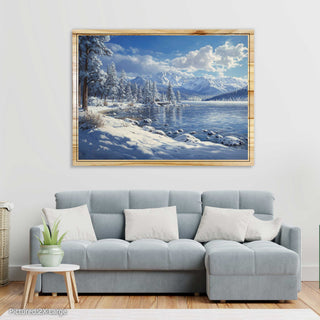 Lake Tahoe: Nature’s White Canvas
