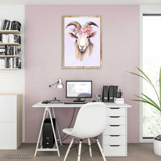 Goat Flower Crown