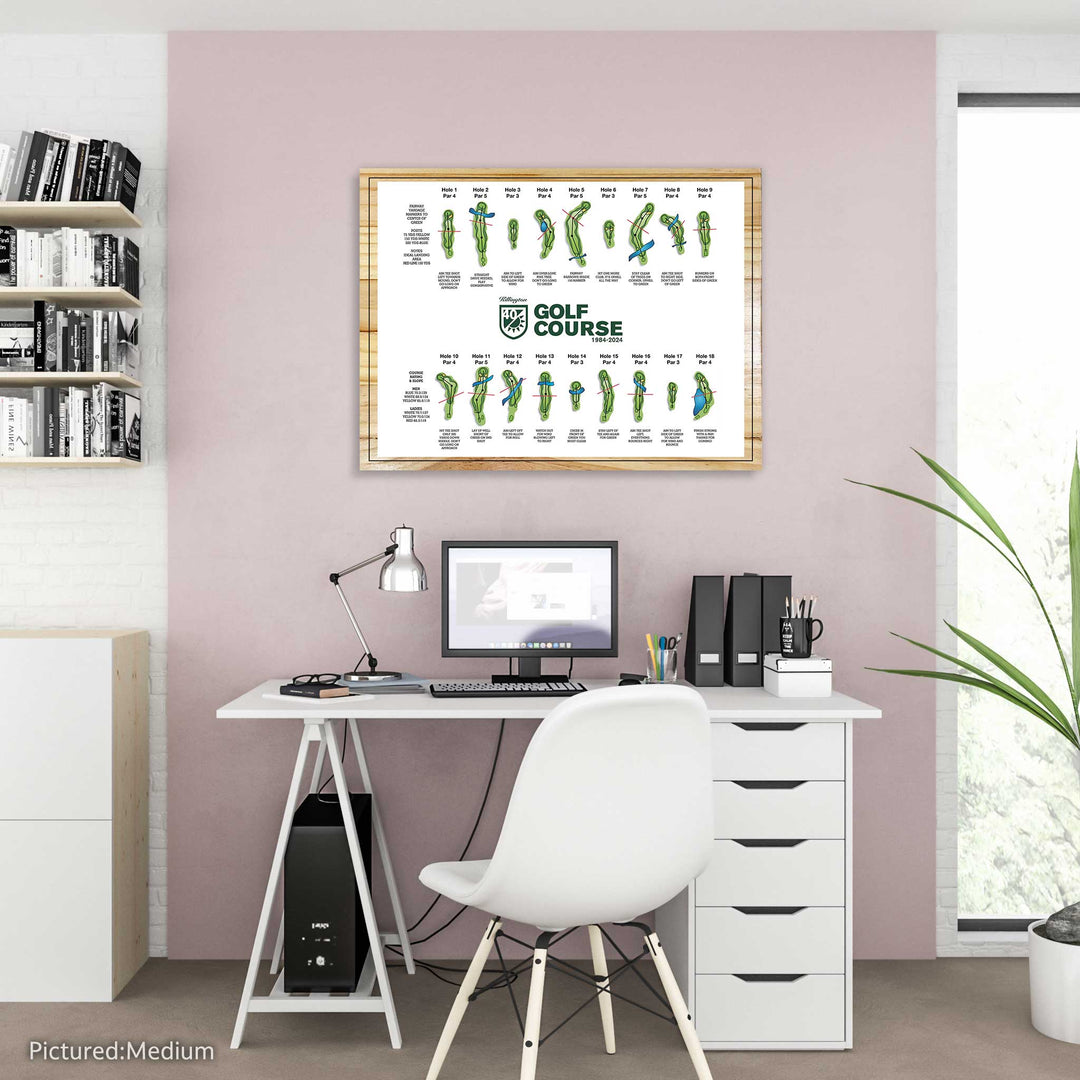 FP0781 - Killington Golf Course, VT Printed Patent (Bronze)