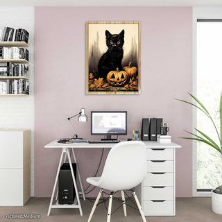 Cat and Pumpkin