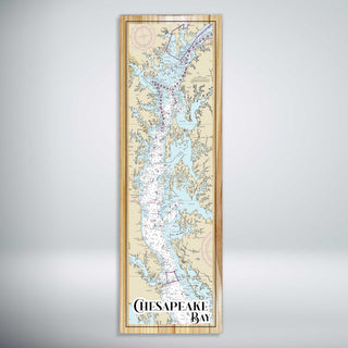 Chesapeake Bay NOAA Panoramic Map