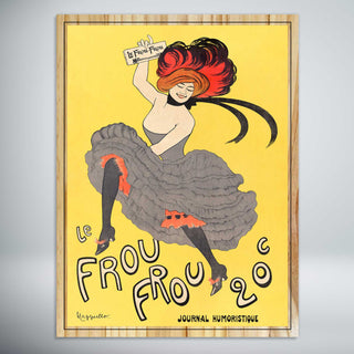 Le Frou Frou 20 by Leonetto Cappiello (1899) Vintage Ad