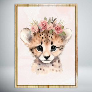 Cheetah Flower Crown