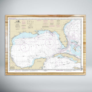 Gulf of Mexico Nautical Map (NOAA)