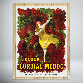 Liquer Cordial-Médoc, G. A. Jourde - Bordeaux by Leonetto Cappiello (1907) Vintage Ad