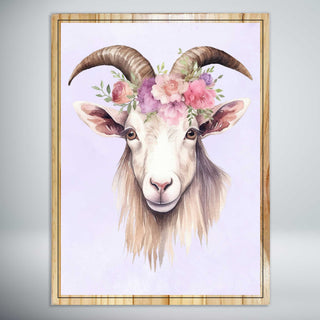 Goat Flower Crown