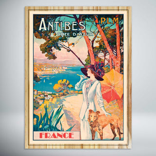 Antibes, France Travel Poster