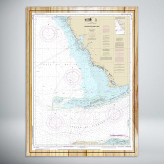 Havana to Tampa Bay Nautical Map (NOAA)