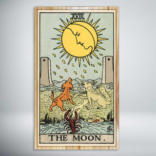 The Moon Tarot Card