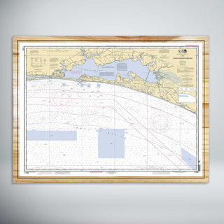 Choctawhatchee Bay Nautical Map (NOAA)