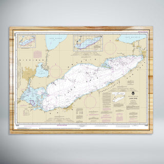 Lake Erie Nautical Map (NOAA)