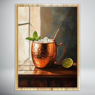 Copper Chilled Elegance: Moscow Mule