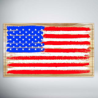 Distressed American Flag