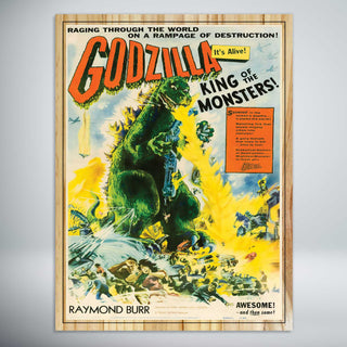 Godzilla 1956 Vintage Movie Poster