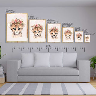Cheetah Flower Crown