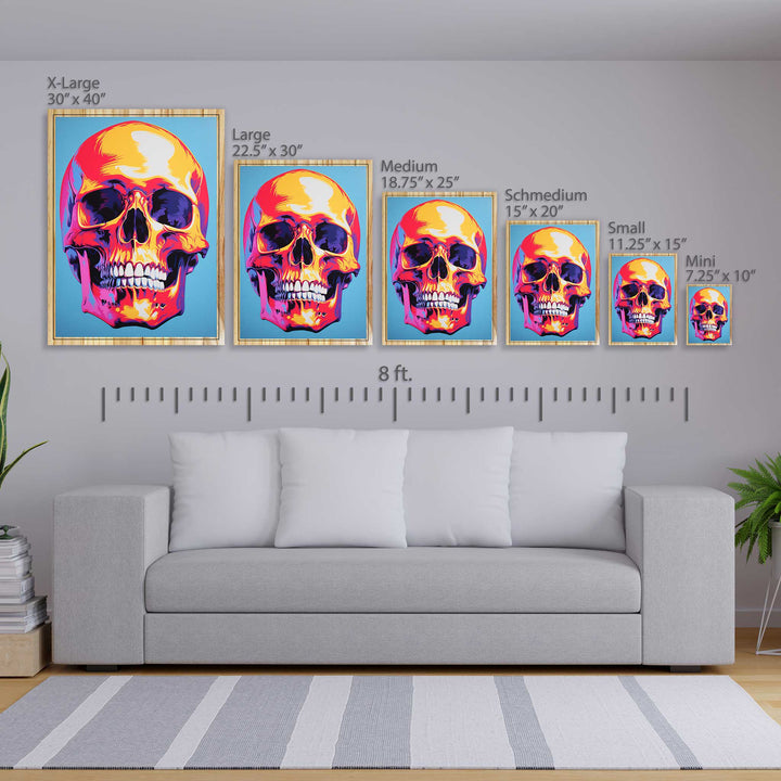 Pop Art Skull