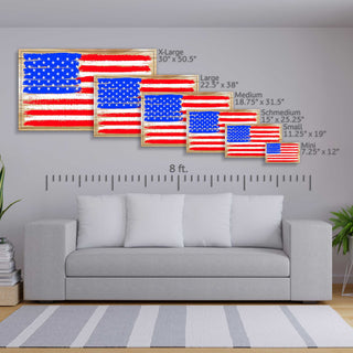 Distressed American Flag