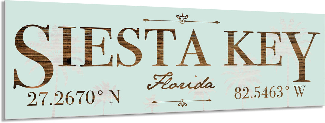 FP0596 - Siesta Key, FL Engraved Stick (Standard)