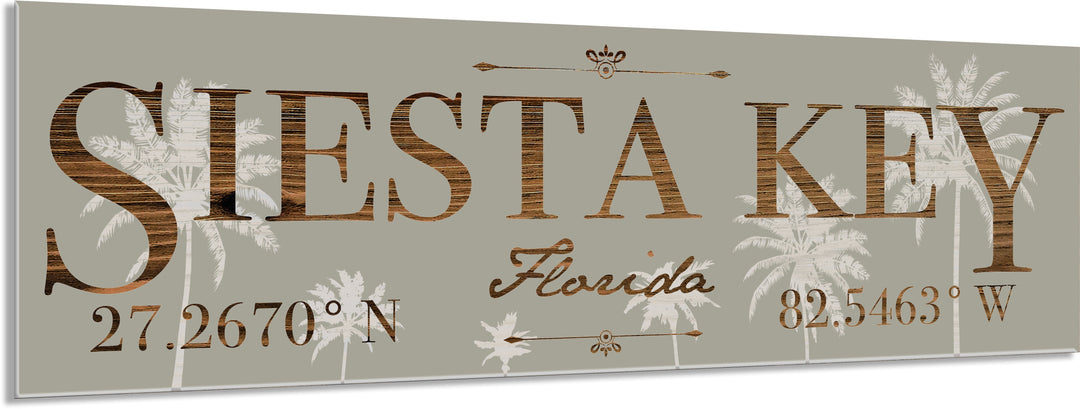 FP0596 - Siesta Key, FL Engraved Stick (Standard)