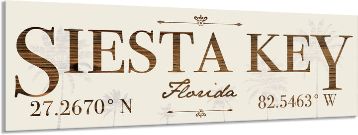 FP0596 - Siesta Key, FL Engraved Stick (Standard)