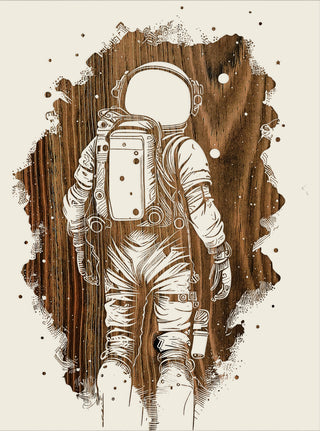 Exclusive - Spaceman Wormhole Engraved Patent
