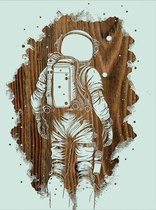 Exclusive - Spaceman Wormhole Engraved Patent