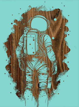 Exclusive - Spaceman Wormhole Engraved Patent