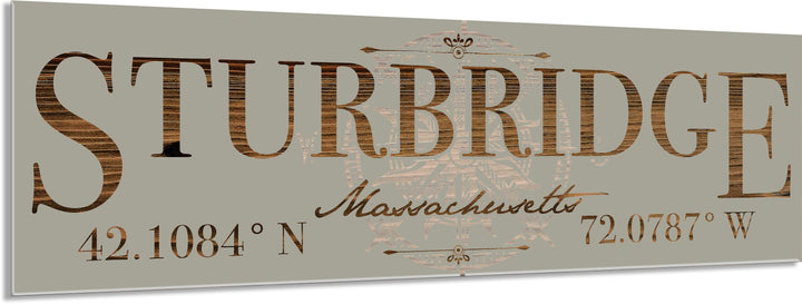 FP0805 - Sturbridge, MA Engraved Stick (Standard)