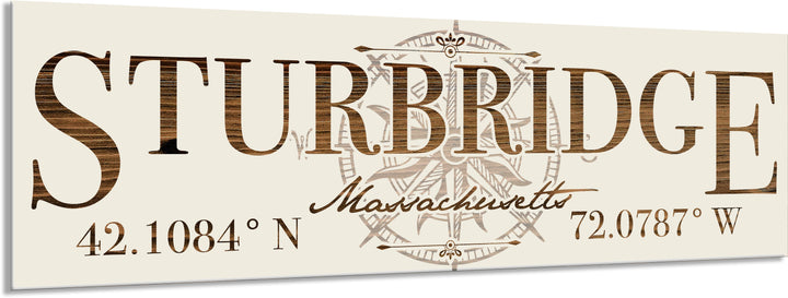 FP0805 - Sturbridge, MA Engraved Stick (Standard)