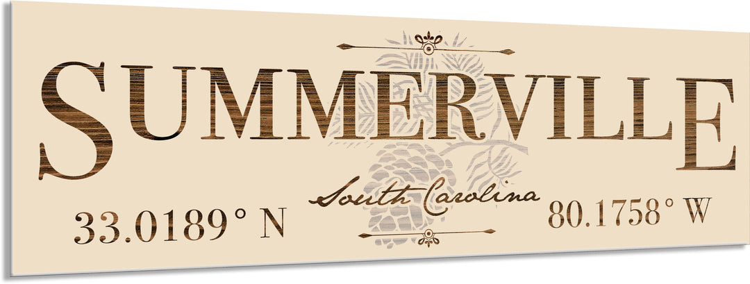 FP1332 - Summerville, SC Engraved Stick (Standard)