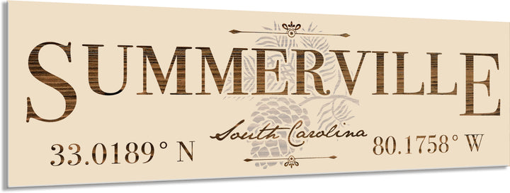 FP1332 - Summerville, SC Engraved Stick (Standard)