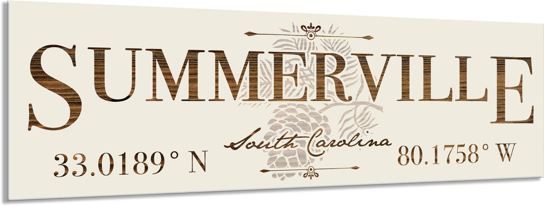 FP1332 - Summerville, SC Engraved Stick (Standard)