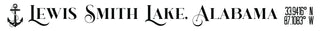 Lewis Smith Lake, AL Engraved Wood Twigs (MSRP)