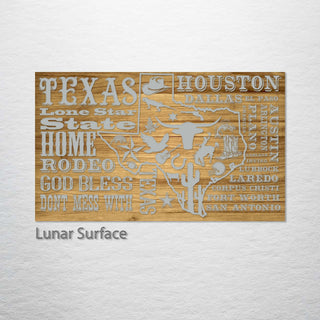 Texas Engraved Abstract (Standard)