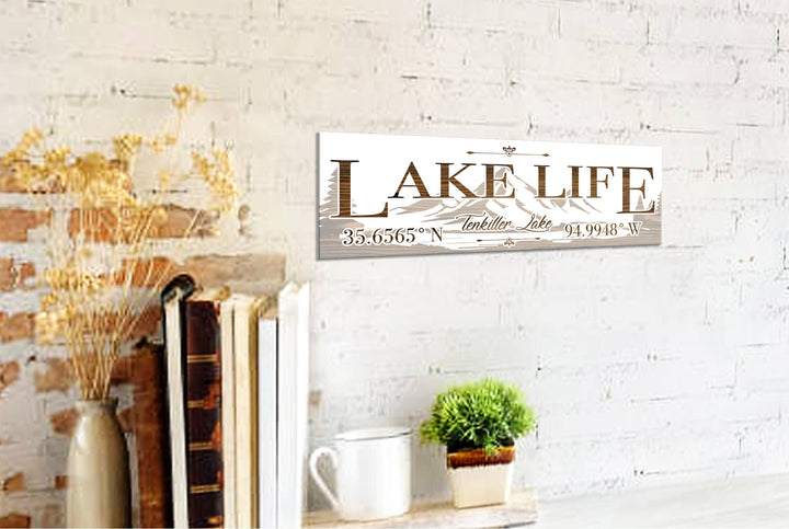 FP0252 - Tenkiller Lake, OK Engraved Stick (Standard)